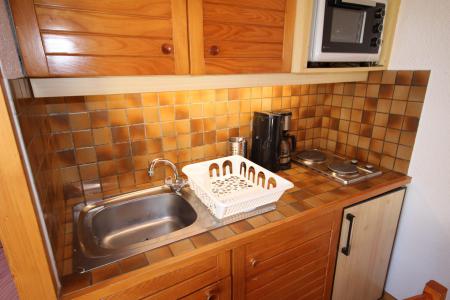Vakantie in de bergen Appartement 1 kamers 5 personen (MTB219) - Résidence Mont Blanc B - Les Saisies - Open keuken