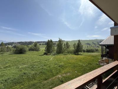 Vakantie in de bergen Studio cabine 4 personen (313) - Résidence Mont Blanc C - Les Saisies - Terras