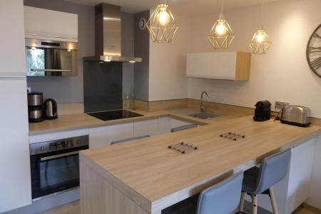 Wakacje w górach Apartament 3 pokojowy kabina 4 osób (17) - Résidence Mont Vallon - Méribel-Mottaret - Kuchnia