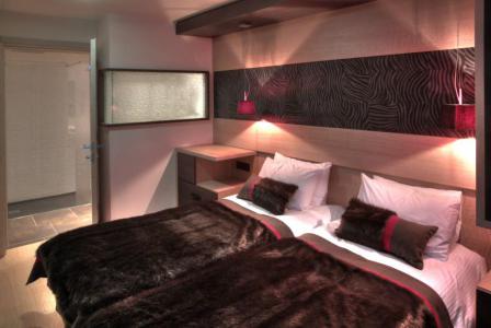 Holiday in mountain resort 4 room apartment 6 people - Résidence Montana Plein Sud - Val Thorens - Bedroom