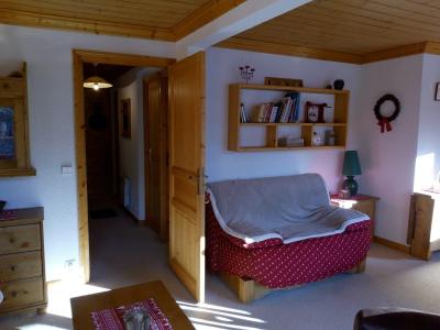 Urlaub in den Bergen 2-Zimmer-Holzhütte für 7 Personen (021) - Résidence Moraine - Méribel-Mottaret - Sitzbank