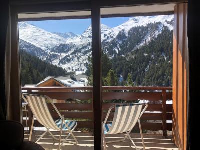 Urlaub in den Bergen 3-Zimmer-Holzhütte für 7 Personen (021) - Résidence Moraine - Méribel-Mottaret - Balkon