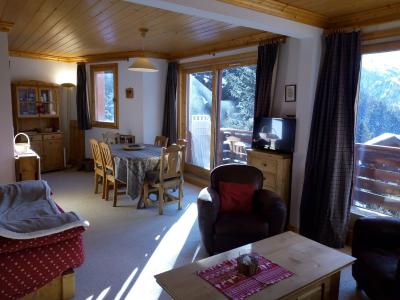 Urlaub in den Bergen 3-Zimmer-Holzhütte für 7 Personen (021) - Résidence Moraine - Méribel-Mottaret - Sofa