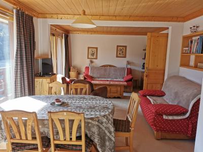 Urlaub in den Bergen 3-Zimmer-Holzhütte für 7 Personen (021) - Résidence Moraine - Méribel-Mottaret - Wohnzimmer