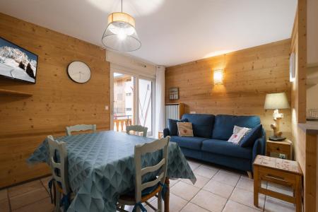 Vakantie in de bergen Appartement 2 kamers bergnis 6 personen (01) - Résidence Muguet - La Clusaz - Woonkamer