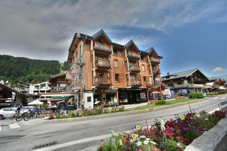 Vacances en montagne Studio cabine 3 personnes - Résidence Nabor - Les Gets - Extérieur été