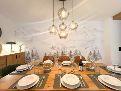 Holiday in mountain resort 4 room apartment 8 people - Résidence Nagano - Les Gets - Dining area
