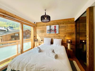 Vakantie in de bergen Appartement 4 kabine kamers 9 personen (N01) - Résidence Nagano - Les Gets - Kamer