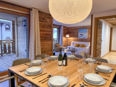Vacances en montagne Appartement 4 pièces 8 personnes (201) - Résidence Nagano - Les Gets - Coin repas
