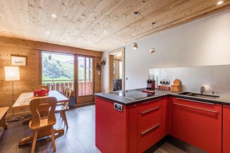 Vacaciones en montaña Apartamento cabina 6 piezas para 7 personas (A08) - Résidence Nant Soleil A - La Clusaz - Habitación