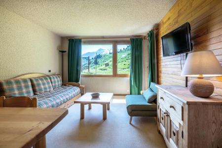 Urlaub in den Bergen 2-Zimmer-Appartment für 5 Personen (018) - Résidence Nantchu - Méribel-Mottaret - Wohnzimmer