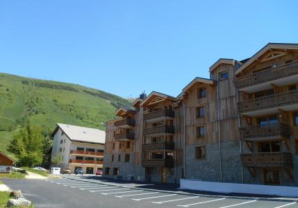 Skiverleih Résidence Neige et Soleil - Les 2 Alpes - Draußen im Sommer