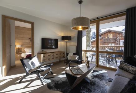 Vakantie in de bergen Appartement 5 kamers 10 personen - Résidence Neige et Soleil - Les 2 Alpes - Woonkamer