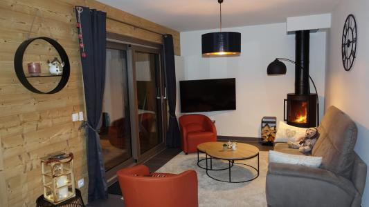 Vakantie in de bergen Appartement duplex 3 kamers 7 personen (1) - Résidence O ROUGE - Châtel - Woonkamer