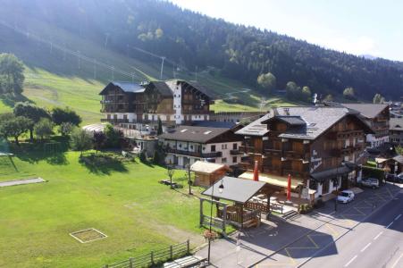 Vacaciones en montaña Estudio para 4 personas (S4) - Résidence Olympique - Morzine - Balcón