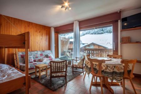 Vakantie in de bergen Studio 4 personen (S4) - Résidence Olympique - Morzine - Woonkamer