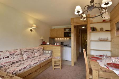 Vakantie in de bergen Appartement 2 kamers bergnis 5 personen (109) - Résidence Onyx - La Plagne - Woonkamer