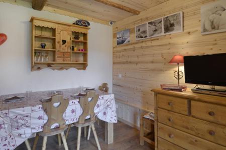 Urlaub in den Bergen Studio Schlafnische 4 Personen (03) - Résidence Onyx - La Plagne - Wohnzimmer