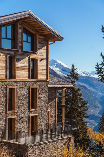 Urlaub in den Bergen Résidence Orée Du Bois - La Rosière - Draußen im Sommer