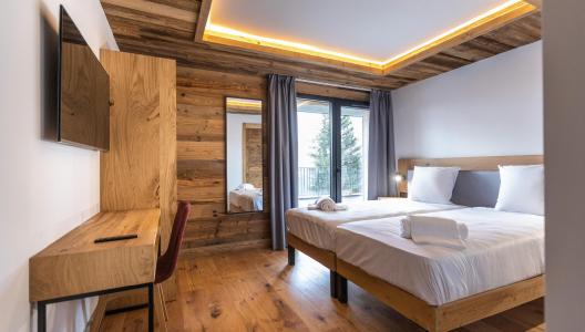 Vacaciones en montaña Apartamento 6 piezas cabina duplex para 12 personas (1) - Résidence Orée Du Bois - La Rosière - Habitación