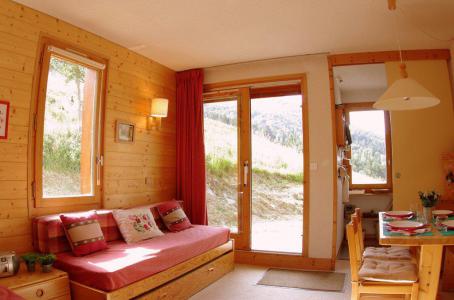 Vakantie in de bergen Appartement 2 kamers 5 personen (G373) - Résidence Orgentil - Valmorel - Woonkamer