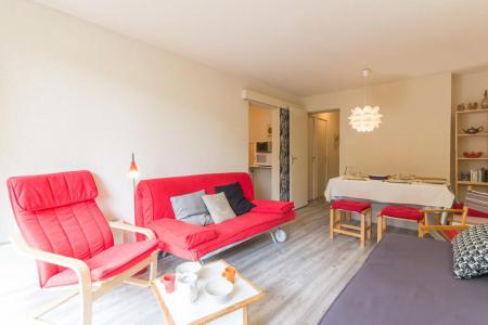 Vakantie in de bergen Studio cabine 5 personen (0307) - Résidence Orion Lunik - Le Corbier - Woonkamer