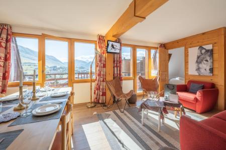 Holiday in mountain resort 3 room apartment sleeping corner 6 people (1038) - Résidence Ours Blanc - Alpe d'Huez - Accommodation