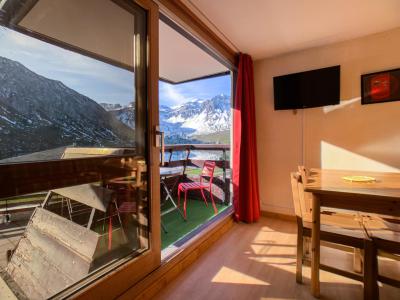 Holiday in mountain resort Studio sleeping corner 4 people (303) - Résidence Palafour - Tignes - Living room