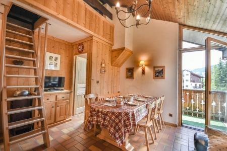 Holiday in mountain resort 2 room duplex apartment 6 people (2157) - Résidence Pameo - Les Gets - Living room