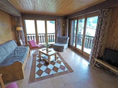 Vacaciones en montaña Apartamento 3 piezas para 8 personas (94) - Résidence Panoramic - Les Gets - Estancia