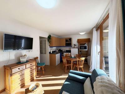 Urlaub in den Bergen Studio Schlafnische 4 Personen (865) - Résidence Parc des Airelles - Les Orres - Wohnzimmer