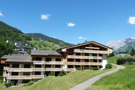 Urlaub in den Bergen 4 Zimmer Maisonettewohnung für 6 Personen (520) - Résidence Parnasse 1 - La Clusaz - Draußen im Sommer