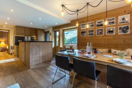 Vakantie in de bergen Appartement duplex 5 kamers 10 personen (1) - Résidence Pas du Lac - Méribel-Mottaret - Woonkamer