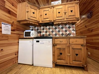 Holiday in mountain resort 3 room apartment 3-5 people (RDC) - Résidence Pas du Loup - Pra Loup - Kitchen