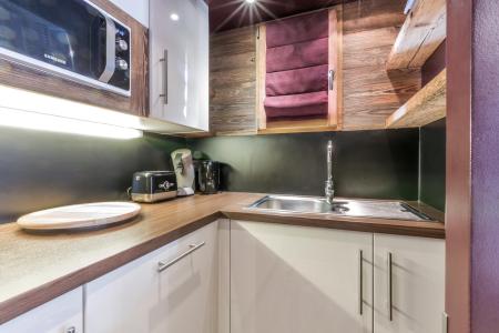 Vacaciones en montaña Apartamento 2 piezas para 5 personas (4) - Résidence Pascal - La Clusaz - Kitchenette