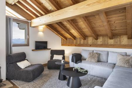 Vakantie in de bergen Appartement 7 kamers 12 personen (P2) - Résidence Perdrix - La Rosière - Woonkamer
