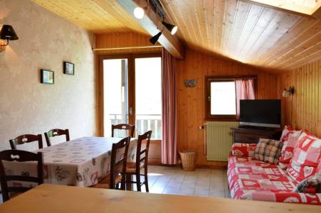 Vakantie in de bergen Appartement 2 kabine kamers 6 personen (003) - Résidence Perralpes - Le Grand Bornand - Woonkamer