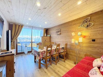 Urlaub in den Bergen 2-Zimmer-Holzhütte für 6 Personen (3) - Résidence Phénix Pégase - Le Corbier - Wohnzimmer