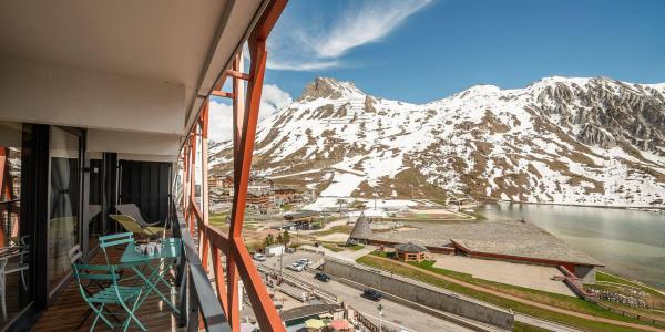 Urlaub in den Bergen 3-Zimmer-Holzhütte für 6 Personen (602P) - Résidence Phoenix - Tignes - Balkon