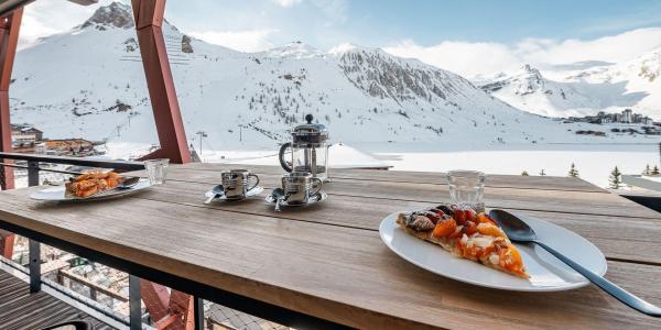 Holiday in mountain resort 4 room apartment sleeping corner 6 people (302P) - Résidence Phoenix - Tignes - Terrace