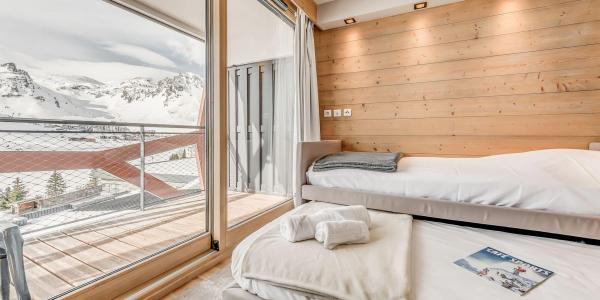 Urlaub in den Bergen 4-Zimmer-Berghütte für 6 Personen (302P) - Résidence Phoenix - Tignes - Offener Schlafbereich