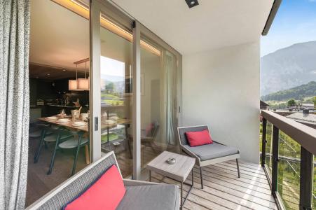 Holiday in mountain resort 4 room apartment cabin 9 people (401) - Résidence Phoenix - Courchevel - Terrace