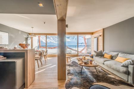 Wakacje w górach Apartament 4 pokojowy z alkową 8 osób (504P) - Résidence Phoenix - Tignes - Pokój gościnny