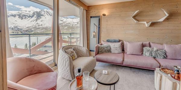 Wakacje w górach Apartament 5 pokojowy 9 osób (403P) - Résidence Phoenix - Tignes - Pokój gościnny