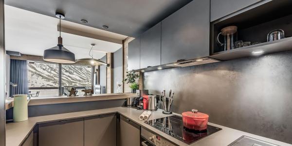 Vacaciones en montaña Apartamento 2 piezas cabina para 5 personas (103P) - Résidence Phoenix - Tignes - Kitchenette