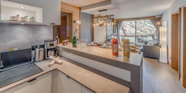 Vacaciones en montaña Apartamento 3 piezas cabina para 6 personas (602P) - Résidence Phoenix - Tignes - Cocina