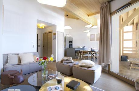 Holiday in mountain resort 6 room apartment cabin 10 people (B41) - Résidence Phoenix B - Alpe d'Huez - Living room