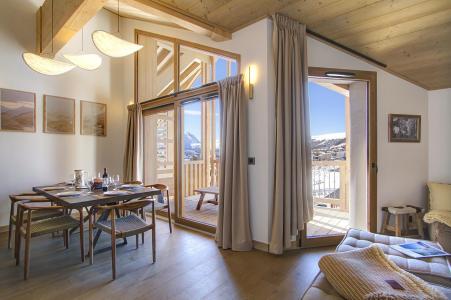 Vakantie in de bergen Appartement 6 kabine kamers 10 personen (B41) - Résidence Phoenix B - Alpe d'Huez - Woonkamer