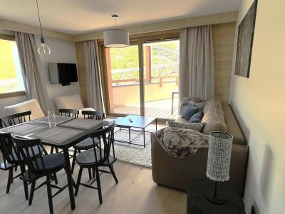 Urlaub in den Bergen 2-Zimmer-Holzhütte für 4 Personen (C16) - Résidence Phoenix C - Alpe d'Huez - Wohnzimmer