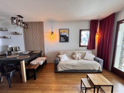 Vakantie in de bergen Appartement 2 kamers 4 personen (24-31) - Résidence Pic du Midi - Barèges/La Mongie - Woonkamer